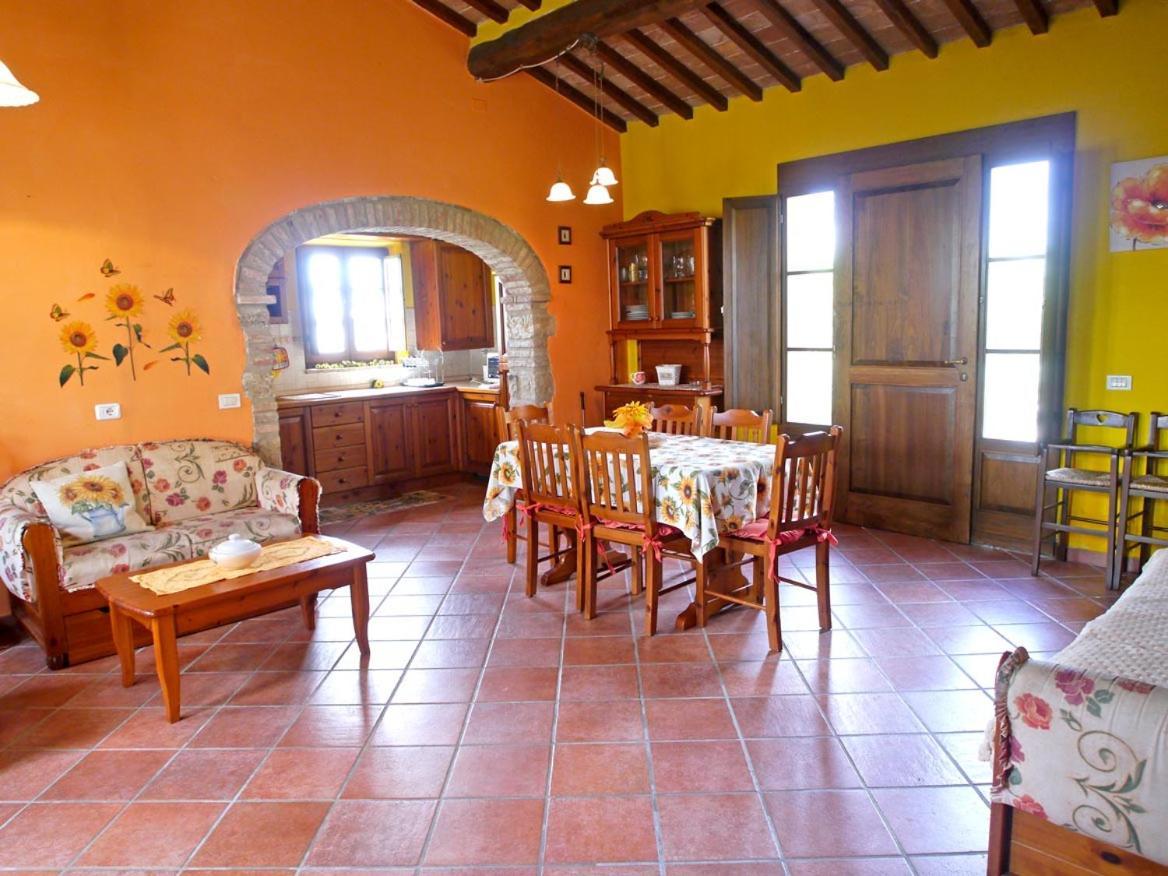 Casa Country House Girasole Vakantie Huis-Wakacje Huis Asciano Exterior foto