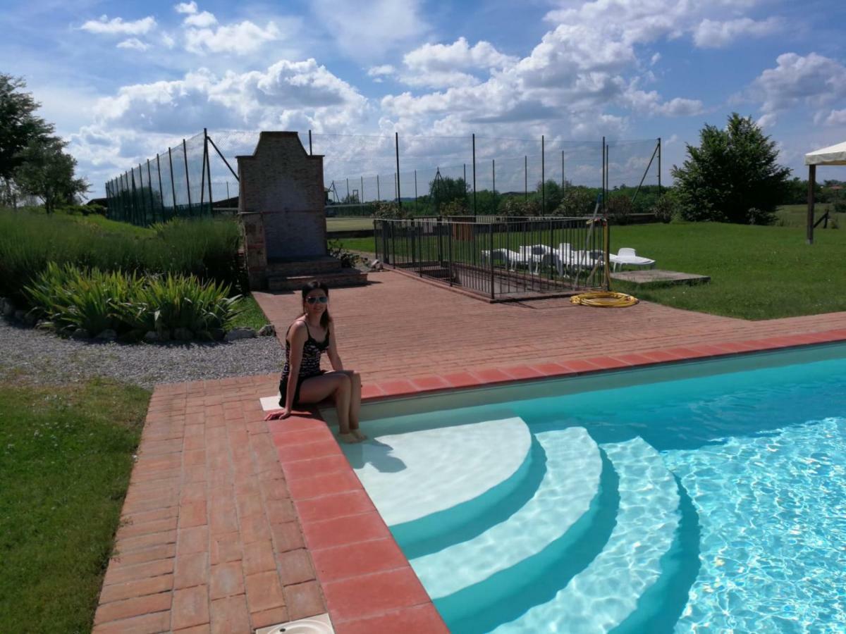 Casa Country House Girasole Vakantie Huis-Wakacje Huis Asciano Exterior foto